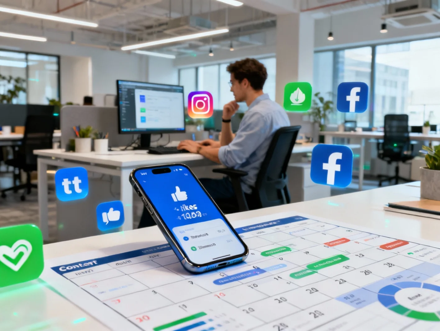 Gestion Réseaux Sociaux - Agence Communication Gap